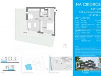 Prodej bytu 2+kk s předzahrádkou – Rezidence Cikorka, Praha – Modřany - Foto 2