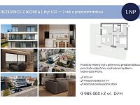 Prodej bytu 2+kk s předzahrádkou – Rezidence Cikorka, Praha – Modřany - Foto 2