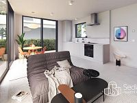 Prodej bytu 1+kk s předzahrádkou – Rezidence Cikorka, Praha – Modřany - Foto 6