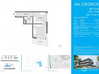Prodej bytu 1+kk s lodžií – Rezidence Cikorka, Praha – Modřany - Foto 2