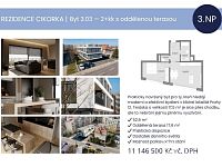 Prodej bytu 2+kk  – Rezidence Cikorka, Praha – Modřany - Foto 2