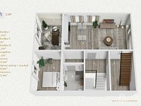 Dům se dvěma bytovými prostory, komerčně využitelným přízemím a užitným suterénem v Krajkové - Foto 30