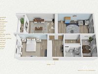 Byt 3+1 s balkonem, 82 m² – klidná poloha na okraji sídliště, Sokolov - Foto 2