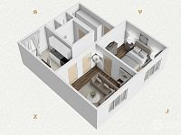 Prodej bytu 2+1 se zahradou v Sokolově - Foto 24