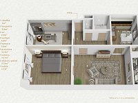 Prodej bytu 3+1 s balkonem, centrum Sokolova - Foto 23