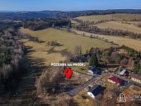 Stavební pozemek 1 390 m² – Krajková u Sokolova, klidné místo v přírodě