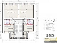 Dům se studií na 6 apartmánů Rotava – Krušné hory - Půdorys