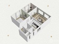 Byt 3+1, 72 m² se společnou zahradou v oblíbené lokalitě Svatava – Podlesí - Foto 24