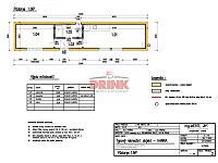 Kontejnerová chata na vlastním pozemku v Bělé pod Bezdězem - Půdorys - chata Bělá pod Bezdězem