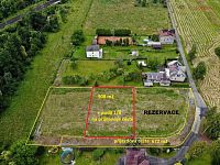Prodej stavebního pozemku 908 m2 + 224 m2 cesta, Mlýnská, Studénka