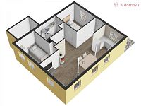 Prodej chalupy s pozemkem, Javorník - 3d NW.jpg