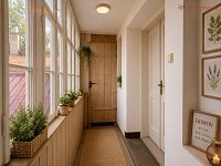 Prodej bytu 3+1 v RD, Olomouc - Holice - veranda vizualizace