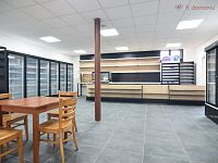 Pronájem obchodního prostoru 126 m2 + kuchyň (36 m2) + zázemí (31 m2), Keplerova, Olomouc – Holice