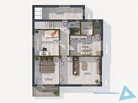 Prodej rodinného domu, Nová Paka – Slovany Jih. - RD_Polska_Nova_Paka_patro_Orto_PP.jpg