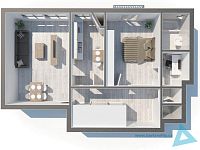 Prostorný byt 2+1, 70 m², s výtahem a možností úpravy na 3+kk, Praha 5 – Košíře - 3_1_Kosire_Camera01_0000.jpg
