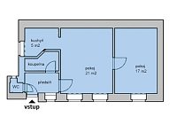 Pronájem cihlového bytu v Brně - Ponavě + parkování - půdorysa.jpg