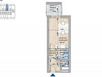 Pronájem novostavby kanceláře 29 m2, Komárovská - půdorys A3 201 www.jpg