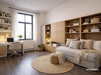 Prodej bytu 4+1 (108 m²) – centrum Jindřichova Hradce, ulice Sady - 14. Pokoj Vizualizace.jpg