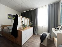 Pronájem bytu 2+1, 97 m2, nám.Míru Jindřichův Hradec - ložnice.JPEG