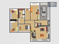 Prodej rodinného domu - novostavby 175 m2, pozemek 1121 m2 - Půdorys.jpg