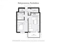 Pronájem zděného bytu 2+kk, balkon - Pudorys.jpg
