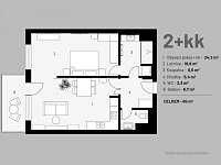 Prodej bytu 2+kk/B, 58 m2, Korunní, Praha - Vinohrady - půdorys foto.jpg
