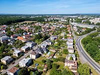 Prodej stavebního pozemku pro rodinný dům – Pardubice, Rosice - DJI_0120.jpg