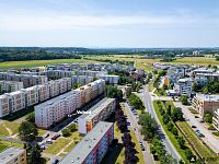 Pronájem bytu 1+1, 36m² - Šantrochova - Hradec Králové - DJI_0005-Edit.jpg
