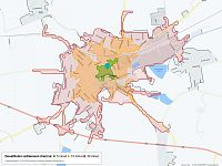 Pronájem 1kk/balkon, parkovací stání, 46m2, Český Brod - Dosažitelná vzdálenost: chůze