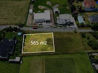 Prodej stavebního pozemku 565 m2 Zátiší, Frýdek-Místek - dron.jpg