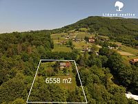 Prodej stavebního pozemku 6558 m2  Vyšní Lhoty