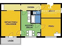 Prodej bytu 3+1 68 m2  Klicperova, Frýdek-Místek - Frýdek - pudorys.jpg
