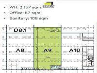 Pronájem skladu, výrobních prostor 2.157 m², Kozomín, D8 - Foto 19