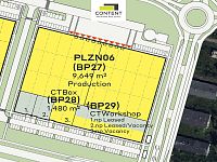 Pronájem skladu, výrobních prostor prostor 9.606 m², Plzeň, Borská pole, D5 - Foto 13