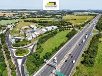 Pronájem zpevněného pozemku o velikosti 2.677 m² na D1, exit 15 - Foto 4