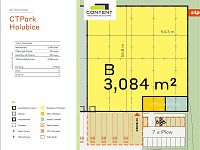 Pronájem novostavby skladu, výrobních prostor 3.078 m², Holubice, D1 - Foto 9