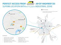Pronájem skladu, výrobních prostor 1.990 m² Plzeň, Borská pole, D5 - Foto 11