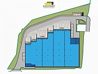 Pronájem skladu, výrobních prostor 3.800 m², Kozomín, D8 - Foto 11