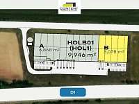 Pronájem novostavby skladu, výrobních prostor 3.078 m², Holubice, D1 - Foto 8