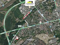 Strategický průmyslový pozemek 18 492 m² s unikátní zastavitelností 90 % – Ostrava, ul. Varšavská - Foto 7