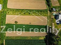 Milešovice: prodej stavební investiční pozemky 1828m2 - DJI_0432 3.JPG