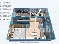 Prodej domu v srdci Starovic - Rekonstruovaný moderní řadový dům 5+2 s garáží a zahradou. - IMG_1942.JPG 1np