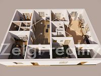 Vracov, prodej 2 bytových jednotek na klíč, 2x3+kk - Púdorys_01.JPG