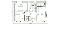 Šardice, výstavba domu na klíč, 4+kk 180m2 - PUDORYS 2.NP - 1.jpg