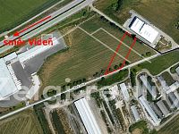 Komerční pozemek 2 501 m² se stavebním povolením – Rajhrad