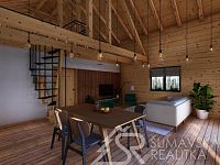 NOVOSTAVBA RODINNÉHO DOMU NA ÚBOČÍ JAVORNÍKU – ROHANOV, CENTRÁLNÍ ŠUMAVA - Roubenka - OBÝVACÍ P.(2)v.1.jpg