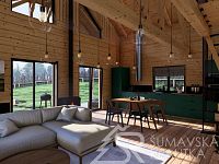 NOVOSTAVBA RODINNÉHO DOMU NA ÚBOČÍ JAVORNÍKU – ROHANOV, CENTRÁLNÍ ŠUMAVA - Roubenka - OBÝVACÍ P.(3)v.1.jpg