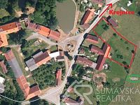 STAVEBNÍ POZEMEK AŽ PRO DVA DOMY – VOJNICE U STRAKONIC - Mapa let.jpg