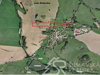 NEMOVITOST K PŘESTAVBĚ V KLIDNÉ ČÁSTI ŠUMAVSKÉHO PODHŮŘÍ – BÍLENICE - Mapa let.jpg