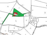 CHALUPA MA SAMOTĚ V NÁDHERNÉ POLOZE  NA MYSTICKÉM MÍSTĚ "BOŽÍ KÁMEN" SE ŠUMAVOU NA DOHLED - Mapa KN.jpg